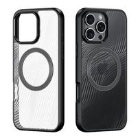 apple iphone 16 pro max deklai - Dux Ducis "Aimo Mag Case iPhone 16 Pro Max" Black - 10 nuotrauka