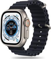 apple watch 10 apyranke - Tech-Protect watch strap IconBand Pro Apple Watch 42/44/45/49mm, black | 9490713929971 - 1 nuotrauka