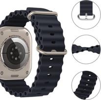 apple watch 10 apyranke - Tech-Protect watch strap IconBand Pro Apple Watch 42/44/45/49mm, black | 9490713929971 - 2 nuotrauka