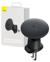 baseus car holder - BASEUS car holder to air vent with wilress charging support MagSafe 15W BS-CW01-1 / C40141001111-00 - 1 nuotrauka