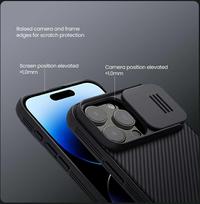 16 pro - Nillkin "CamShield PRO Hard Case iPhone 16 Pro Max" Black - 1 nuotrauka