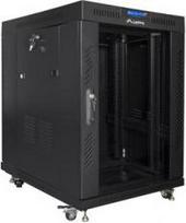 spinta rack - LANBERG rack cabinet 15U 600x800 glass | FF01-6815-12BL - 2 nuotrauka