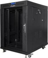 spinta rack - LANBERG rack cabinet 15U 600x800 glass | FF01-6815-12BL - 3 nuotrauka