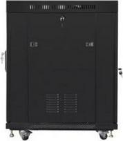 spinta rack - LANBERG rack cabinet 15U 600x800 glass | FF01-6815-12BL - 4 nuotrauka