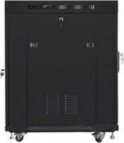 spinta rack - LANBERG rack cabinet 15U 600x800 glass | FF01-6815-12BL - 5 nuotrauka