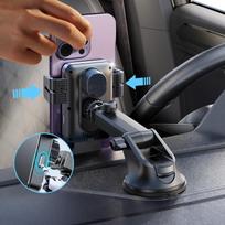indukcinis ikroviklis - Joyroom JR-ZS219 Holder Set Black - 4 nuotrauka