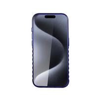 iphone 15 pro blue - Audi IML MagSafe dėklas iPhone 15 / 14 / 13 - Juodas (Black) - 4 nuotrauka