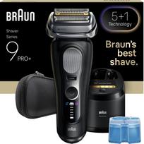 Braun Series 9 PRO+ 9660CC skustuvas, juodas (Black)