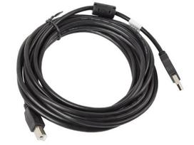 usb 2.0 a b cable - LANBERG CA-USBA-11CC-0050-BK - 1 nuotrauka