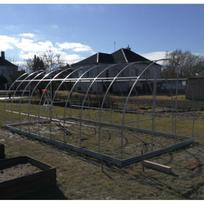 tubing - Šiltnamio KLASIKA TUBE 2 metrų ilgio karkasas, be dangos 3 x 2 m (6 m2) - 1 nuotrauka