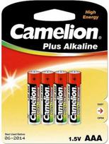Camelion Plus Alkaline AAA (LR03), 4-pack