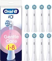 Oral-B iO Gentle Care dantų šepetėlio galvutės, baltos (White), 8 vnt.