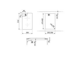 indukcine kaitlente - SMEG SI2321D - 2 nuotrauka