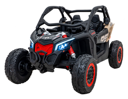 Ramiz Dvivietis elektromobilis vaikams Can-Am Maverick 24v 14Ah Juodas (Black)