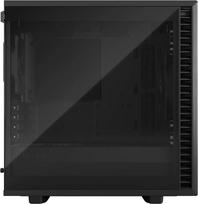 mini itx korpusas - Fractal Design Define 7 Mini Solid Black (Juodas) - 3 nuotrauka