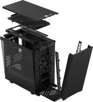 mini itx korpusas - Fractal Design Define 7 Mini Solid Black (Juodas) - 7 nuotrauka