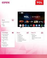 tcl tv - TCL 65P81K QLED 144Hz - 3 nuotrauka