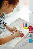 kuprine - 4M KidzMaker Kūrybinis rinkinys „Kuprinės dekoravimas“ - 4 nuotrauka