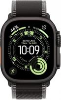 ultra apple watch - Apple Watch Ultra 3 GPS + Cellular 49mm Black Titanium Case with Black/Charcoal Trail Loop - S/M - 2 nuotrauka