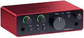 focusrite scarlett 4th gen - Focusrite Scarlett Solo 4th Gen - 1 nuotrauka