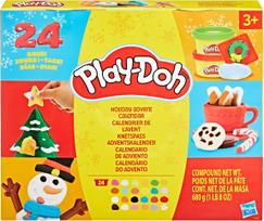 kalendorius - PLAY-DOH Advento kalendorius, G0501, 24 vnt. - 1 nuotrauka