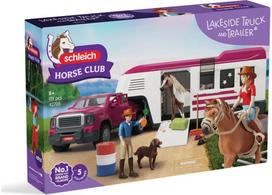 SCHLEICH HORSE CLUB Ežero pakrantės sunkvežimis su priekaba, 42705