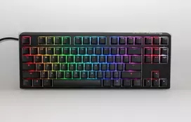 Ducky One 3 Classic One 3 Classic TKL Cherry MX SPEED RGB Silver Anglų (US), juoda
