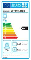 easy clean - Samsung NV7B57508AB - 3 nuotrauka