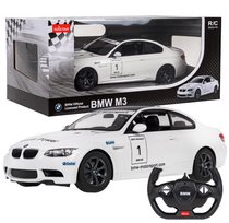 Rastar BMW M3 R/C automobilis 1:14 Baltas (White)