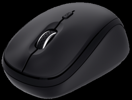 belaide kompiuterio pele trust - MOUSE USB OPTICAL WRL YVI /BLACK 24549 TRUST - 1 nuotrauka