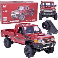 pikapas - Jokomisiada Toyota Land Cruiser 4x4 nuotoliniu būdu valdomas automobilis RC0672, Raudonas (Red) - 1 nuotrauka