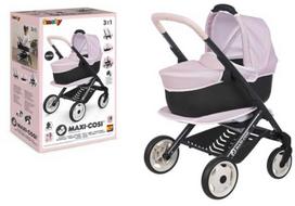 leles - Smoby Maxi Cosi 3in1 Vežimėlis lėlei Rožinis (Pink) - 1 nuotrauka