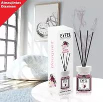 Eyfel namų kvapas su lazdelėmis Gėlių puokštė, 120 ml
