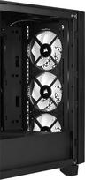 computer case - Corsair 3000D Airflow Black (Juodas) - 4 nuotrauka