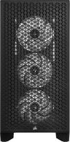 computer case - Corsair 3000D Airflow Black (Juodas) - 6 nuotrauka