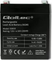 12v 4.5ah -  Qoltec 53033 - 2 nuotrauka