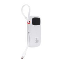 lipo ikrovikli - Baseus QPow 2 10000mAh 30W 2xUSB-C White (Balta) - 2 nuotrauka