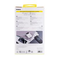 lipo ikrovikli - Baseus QPow 2 10000mAh 30W 2xUSB-C White (Balta) - 8 nuotrauka