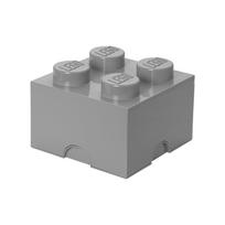 zaislu deze - Daiktadėžė LEGO Storage Brick 4, pilka (Grey), 25 x 25 x 25 cm - 1 nuotrauka