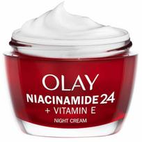 Olay Niacinamide24 + Vitamin E naktinis veido kremas, 50 ml