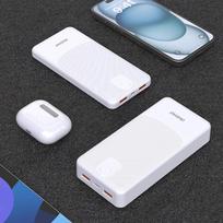 Dudao K10, 10000mAh 10W Baltas (White)