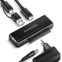 adapteris ssd - AXAGON ADSA-FPX USB-C 10Gbps - SATA 6G 2.5"/3.5" SSD/HDD adapteris - 3 nuotrauka