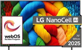 lg nanocell - LG NanoCell 75NANO80A3B - 1 nuotrauka