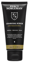 PERCY NOBLEMAN Charcoal Scrub veido šveitiklis su anglimi, 100 ml