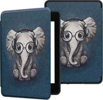 Cover Strado Smart Case graphic case for Kindle Paperwhite 1/ 2/ 3 (Elephant) universal