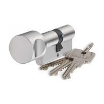Spynos cilindras Abus KE60, 70 mm, nikeliuota