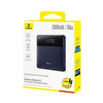 power bank baseus - Baseus Blade H1 20000mAh 100W Juodas (Black) - 15 nuotrauka