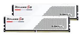 16 gb ram - G.Skill Ripjaws S5 Baltas (White) DDR5 32GB (2x16GB) 6000MHz CL28 - 1 nuotrauka