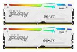 64gb ddr5 white rgb - Kingston Fury Beast RGB Baltas (White) DDR5 64GB (2x32GB) 6400MHz CL32 DIMM - 1 nuotrauka