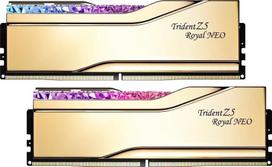 32 ddr5 ram - G.Skill Trident Z5 Royal Neo F5-8000J3848H16GX2-TR5NG, DDR5, 32GB (2x16GB) 8000MHz CL38 Aukso (Gold) - 1 nuotrauka